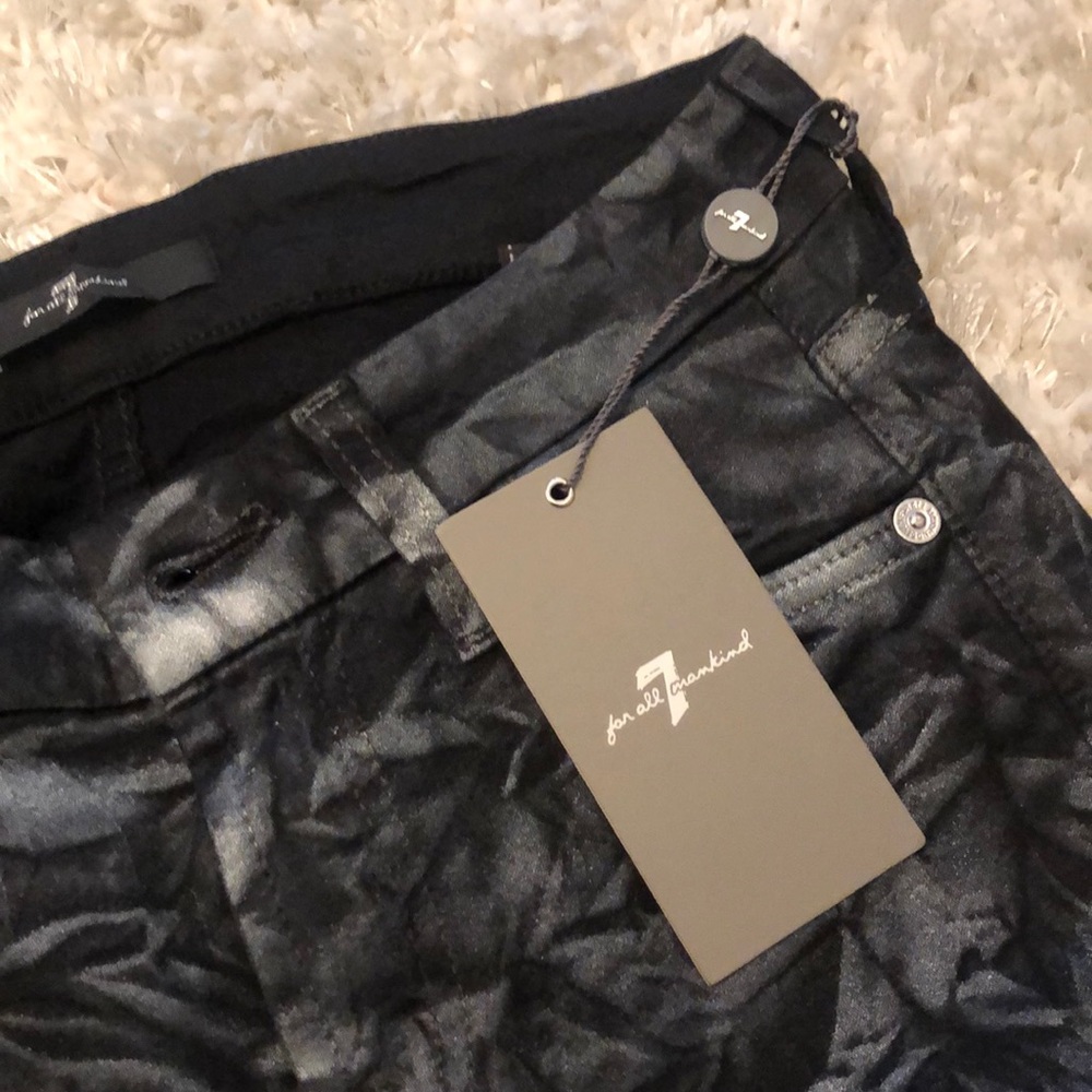 Brand New black and silver jeans